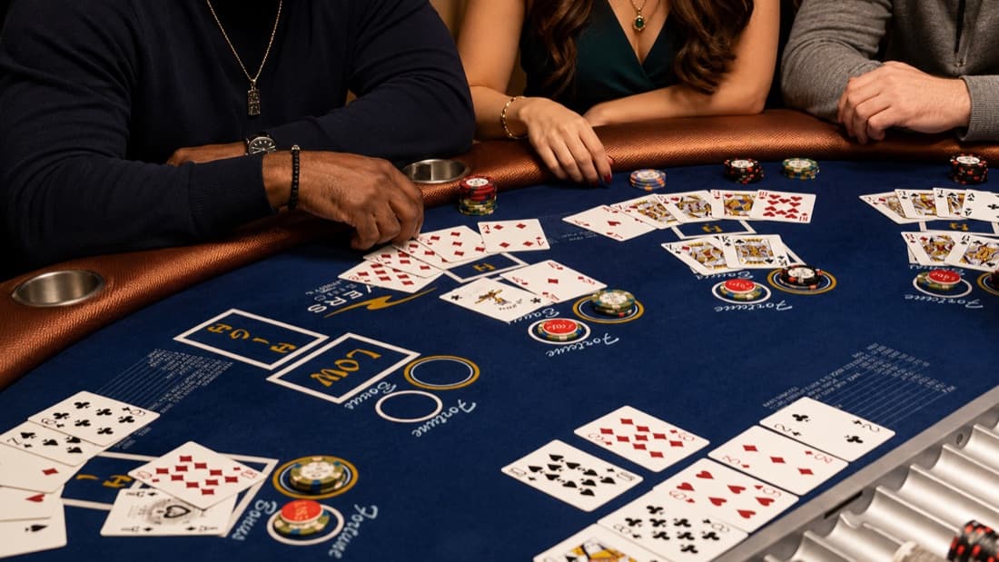 Pai Gow Poker table